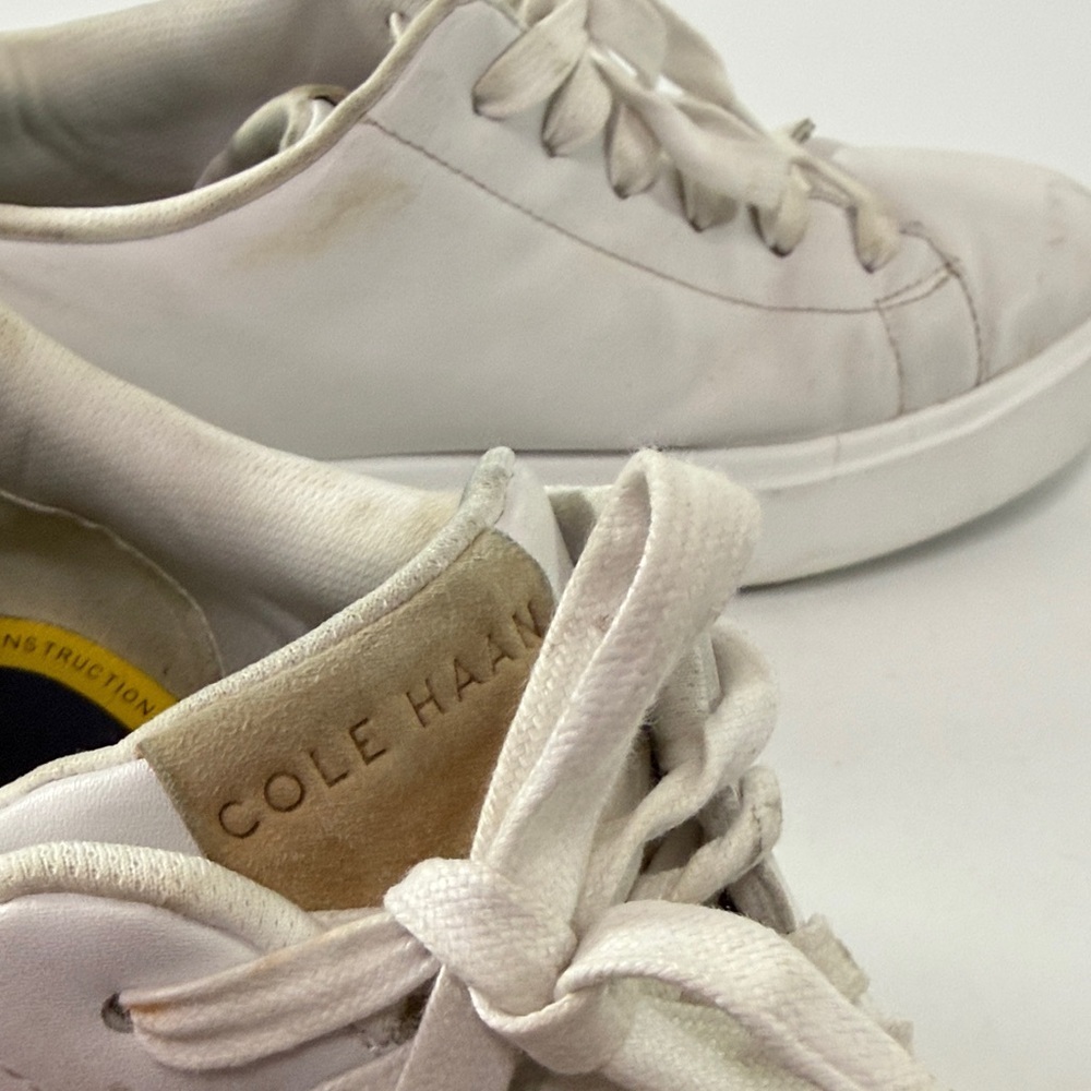 Cole Haan White Men's Sneakers Size 9.5 - Picture 10 of 11